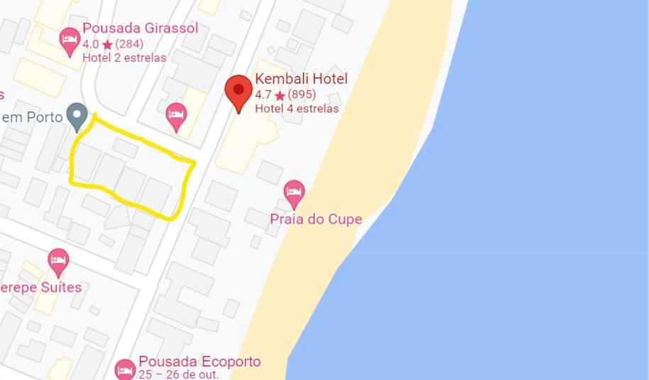 Casa De Luxo Em Porto De Galinhas Com Funcionaria A 50 M Do Mar Villa Bagian luar foto