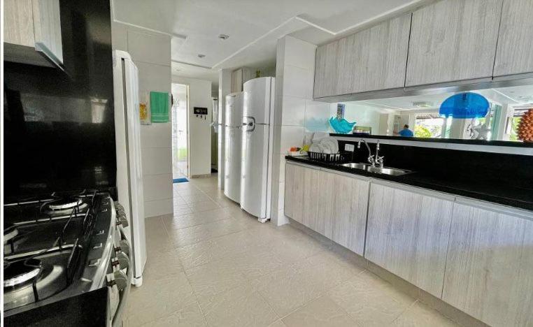 Casa De Luxo Em Porto De Galinhas Com Funcionaria A 50 M Do Mar Villa Bagian luar foto