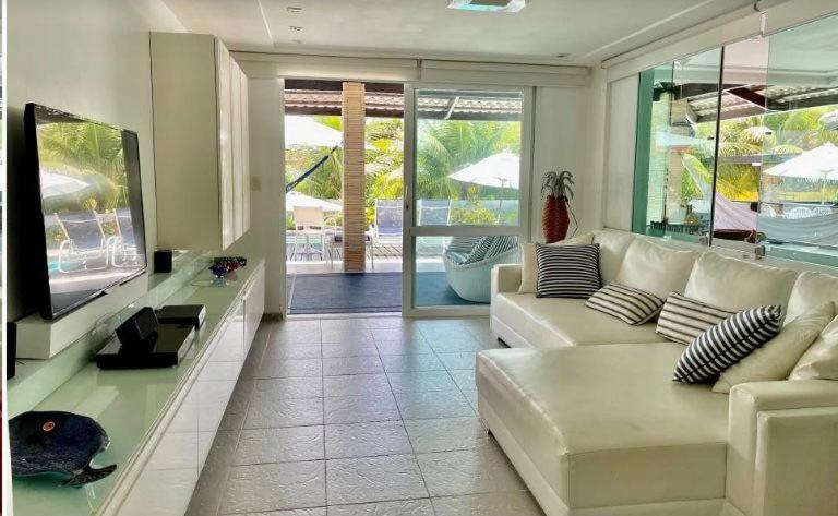 Casa De Luxo Em Porto De Galinhas Com Funcionaria A 50 M Do Mar Villa Bagian luar foto