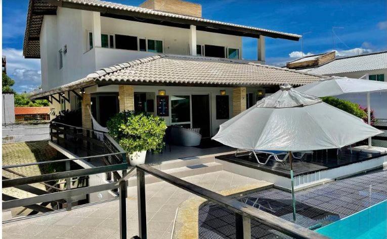 Casa De Luxo Em Porto De Galinhas Com Funcionaria A 50 M Do Mar Villa Bagian luar foto