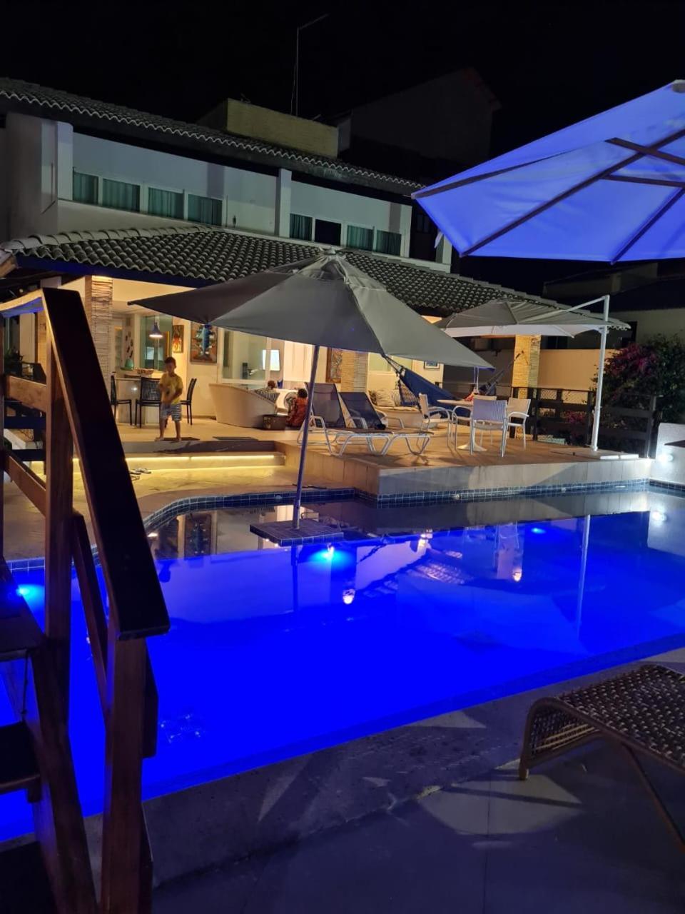 Casa De Luxo Em Porto De Galinhas Com Funcionaria A 50 M Do Mar Villa Bagian luar foto